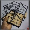 Cutlery organizer with bamboo base