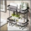 Over the toilet rack
