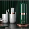 Portable toothbrush holder