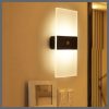 Motion sensor wall lamp