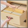 Partitioned closet organizers