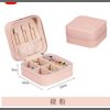 Portable Travel Jewelry Storage Box Simple European Style