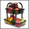2 Layer counter top fruit rack
