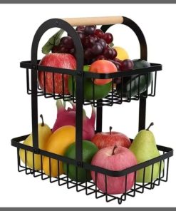2 Layer counter top fruit rack