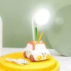 Rechargeable Toy car with penholder, pencil  sharpener and study lamp Design
