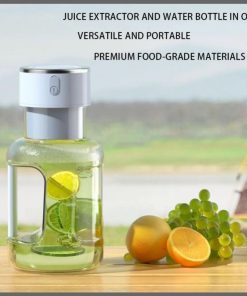 2in1 Cordless rechargeable portable blender juicer