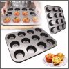 12Holes Nonstick Cupcake/Muffin Tray
