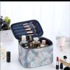 Floral Portable cosmetic makeup toiletry bags