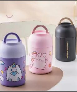 600ml Thermos food flask lunch box with spoon