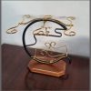 Golden deer wine set rack