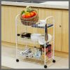 Multi-purpose storage trolley with shelf
