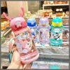 600ml Cute Cartoon Horn Shape Sipper Bottle for Kids