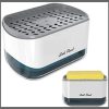 Soap pump and sponge caddy
