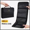 200 slots colored lead pencils storage bag