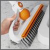 3-in-1 Floor scrubbing V- Shaped Brush, broom Squeegee