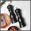 6 inch Wood Pepper Grinder Mill Adjustable Stainless Steel Grinder