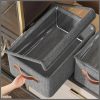 Collapsible Fabric Organizer with a Cover / Storage basket
