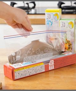 10pcs Large Reusable Food Storage Bags Plastic Ziplock Bags