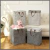 Boho Style Fabric Laundry Basket