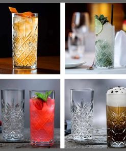 6Pcs Highball crystal glass cup set