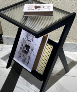 Rattan Side Table/ Bedside Table/Boho End Table