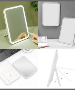 Rechargeable Travel Make Up Mirror