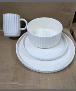 16pcs Nordic stripes  Ceramic Dinner set