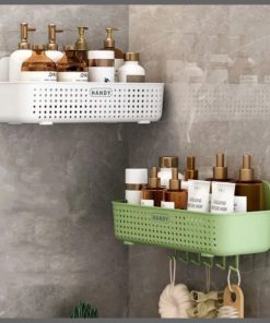 Multipurpose plastic kitchen/bathroom organizer