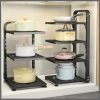 Kitchen Under Sink Pot Holder Multilayer Frying Pan rack