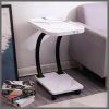 High Quality C - Shaped Side Table with wheels
