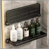 Foldable Metallic Rectangular Multi-purpose Floating shelf