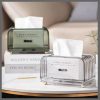 Luxury clear serviette holder