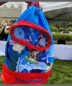 Cartoon Drawstring Waterproof Swimming Bag/Toys Bag