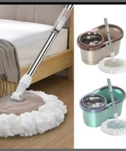 Metallic magic spin mop