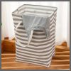 72L framed foldable strong canvas laundry basket