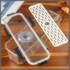 BPA free acrylic airtight storage container