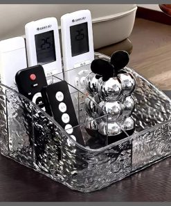 5 grid remote/cosmetic organiser