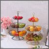 3 tier Metallic Lovely Fruit Vegetables Stand