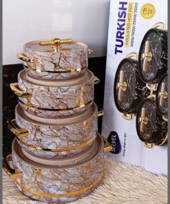 4pcs Turkish insulated hotpot set