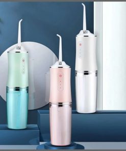 Rechargeable Portable Oral Irrigator with 4 Nozzles