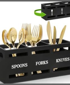 Wooden Cutlery Holder