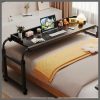 Adjustable Over Bed Desk Laptop Desk with Wheels