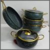 9PCS Granite coating kitchen cookware set