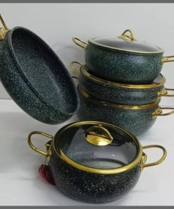 9PCS Granite coating kitchen cookware set
