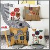 Retro Fashion Cotton Linen Blend Throw pillow Covers