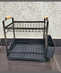 premium quality 2 tier dish rack