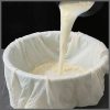 Muslin cheese cloth fabric bag
