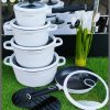 12pcs Edenberg Granite Cookware set