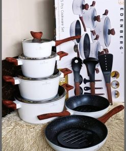 15pcs Edenberg Cookware Set