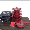 11pcs Granite cookware set